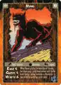 Card depicting Mamu in Crinos form.