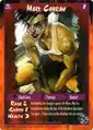Rage card depicting Mari Cabrah in Homid form.