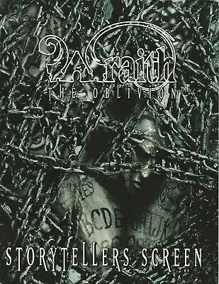 Panel of the Wraith- the Oblivion Storytellers Screen, 1sr ed