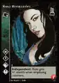 Rosa Hernandez VTES card. Art by Alejandro F. Giraldo