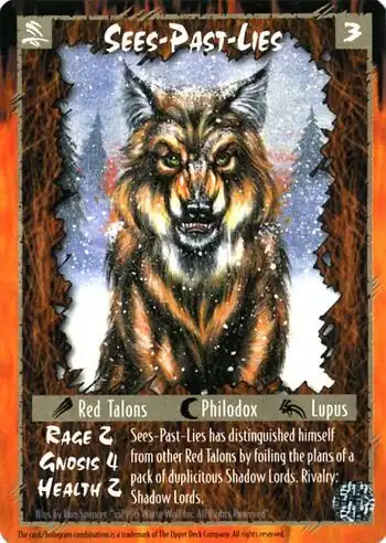 Sees past lies lupus