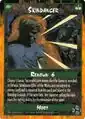 Rage card depicting a Skindancer