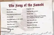 Song of the Samedi from Beckett's Jyhad Diary