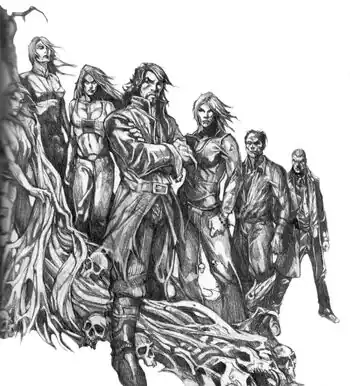 The Silver Syndicate Pack from Hunting Ground: The Rockies. Art by Abrar Ajmal.