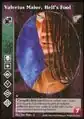 Valerius Maior, Hell's Fool VTES Camarilla card. Art by Ken Meyer, Jr.