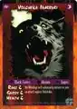 Rage card depicting Volcheka in Lupus form.