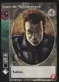 Louis de Maisonneuve VTES card ( Vampire: The Eternal Struggle Third Edition set). Art by John Bridges