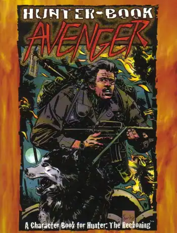John O'Malley on the cover of Hunter Book: Avenger.