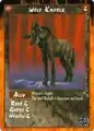 Rage card depicting a wolf kinfolk
