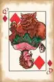 Unknown Female Garou Diamond Queen Card