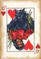 Walks-Among-Men card from the Werewolf: The Wild West Poker Deck