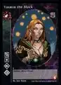 Yasmin the Black VTES card. Art by Steve Prescott